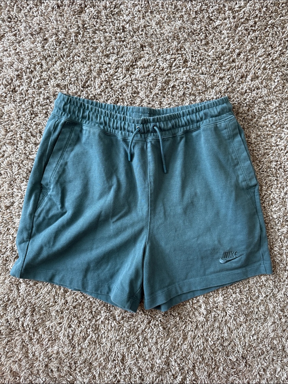 Nike Sportswear Women's Jersey Shorts ‘Blue-Green’